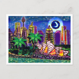 Moonlight de secuelas de postales en Sydney Austra