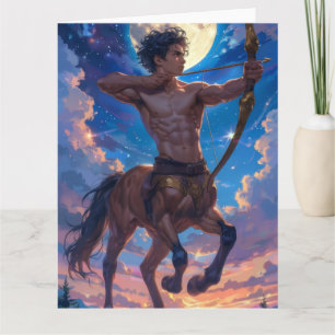 Moonlit Archer – Tarjeta de Cumpleaños de Centauro