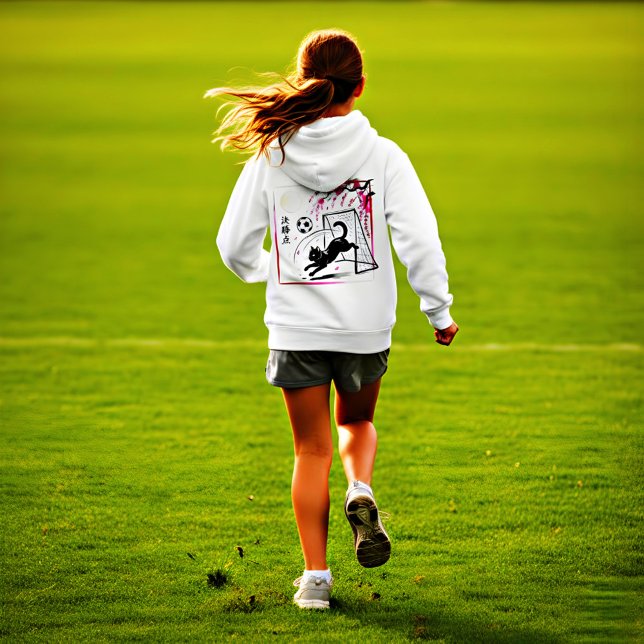 Moonlit Cherry Blossom Cat Soccer for japaness art (Subido por el creador)