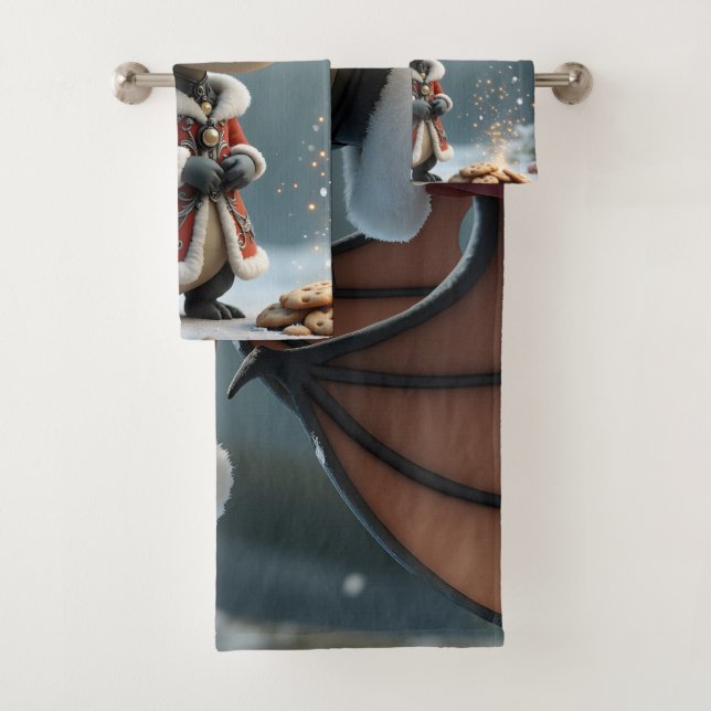 Moonlit Cookie Bandit – The Grey Christmas Dragon. (In situ)