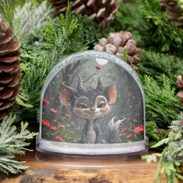 Moonlit Mischief Forest Spirit of Crimson Bloom. 