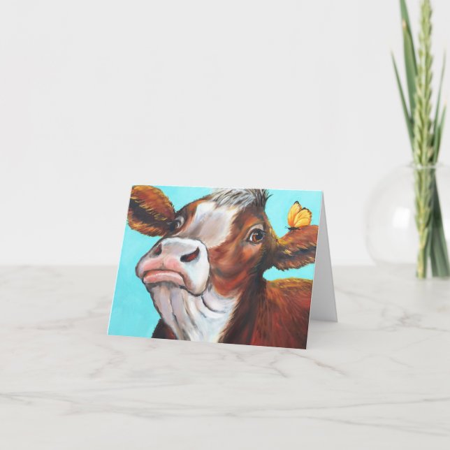 ¡Mooo! Blank Notecards (Anverso)