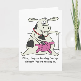 ¡Mooooove ellos hacia fuera! La tarjeta de