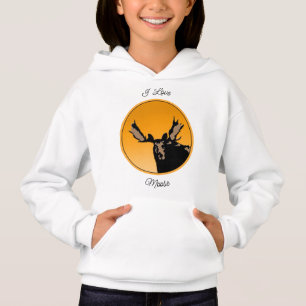 Moose al atardecer - Original Wildlife Art