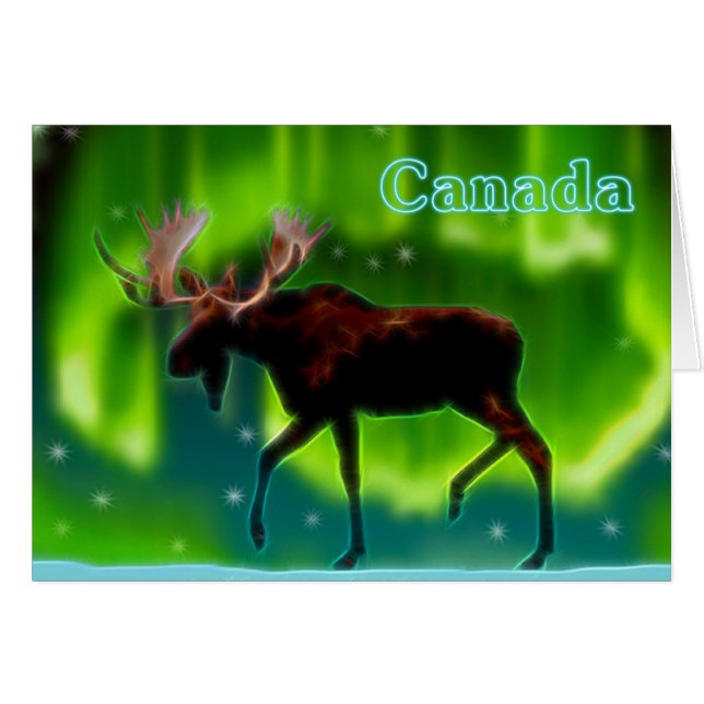 Moose de las luces del norte (Anverso (Horizontal))