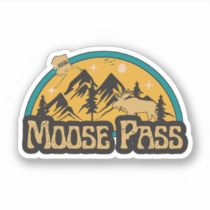 Moose Pass, Pegatina de Alaska