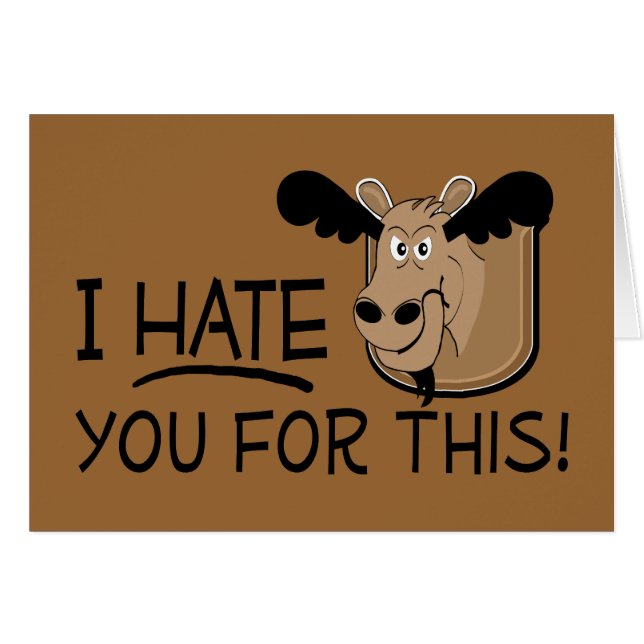 Moose resentido (Anverso (Horizontal))