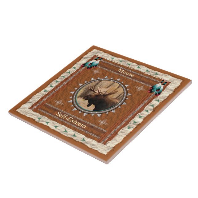 Moose-Self-Esteem- Azulejos cerámicos (Lado)