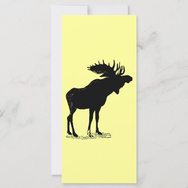 Moose Silhouette (Anverso)