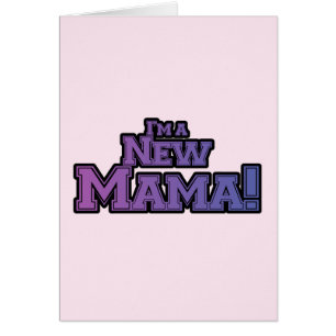 Morado Soy una nueva mamá camisetas y regalos