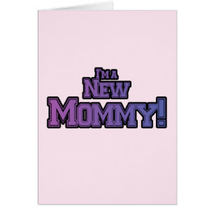 Morado Soy una nueva mami camisetas y regalos