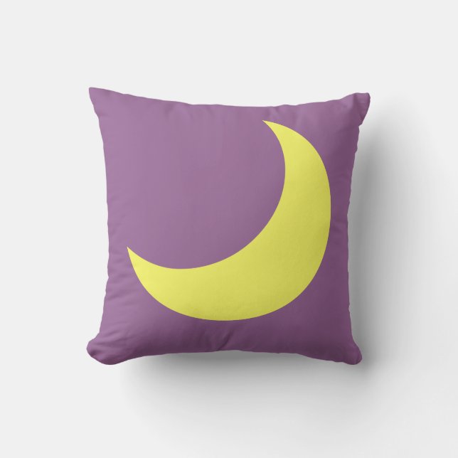 Morado y almohada lunar amarilla (Anverso)