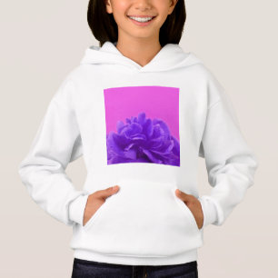 Morado y frambuesa floral