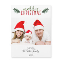 Morales modernos sencillos Navidad Holly acuarela