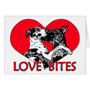 Mordeduras de amor de great dane - modificadas