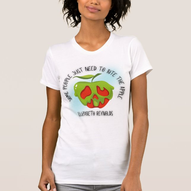 Morder la Camiseta de la Manzana (Anverso)
