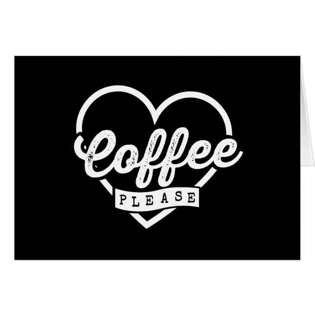 MORE COFFEE PLEASE (Anverso (Horizontal))