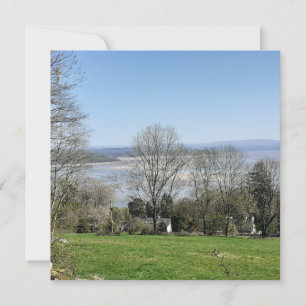 Morecambe Bay En Tarjeta Plana De Primavera