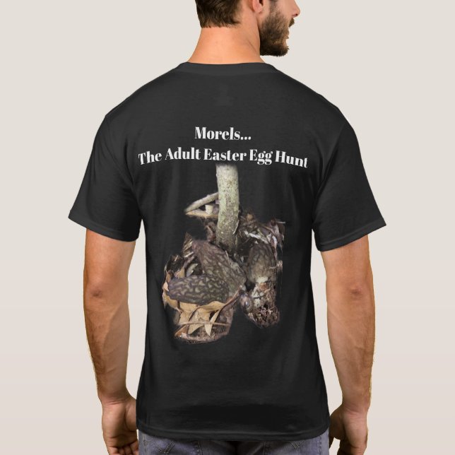 Morels... Camiseta de caza de huevos de Pascua par (Reverso)