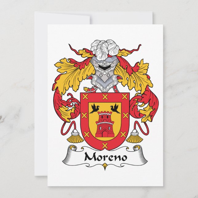 Moreno Family Crest (Anverso)