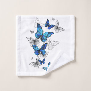 Morfo de las mariposas voladoras azules