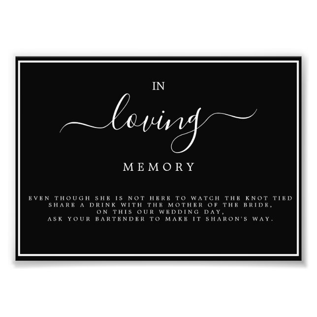 "Morgana Boda Suite" - Impresión fotográfica de MO (Frente)