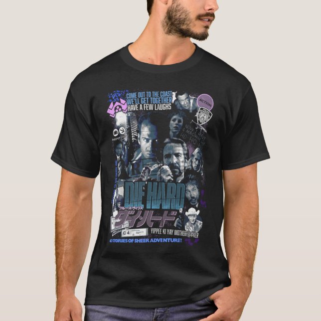 Morir camiseta dura MORIR DURO (Anverso)
