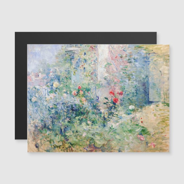 Morisot - El jardín de la tarjeta magnética Bougiv (Anverso/Reverso)