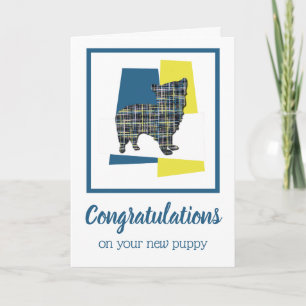 Morkie Puppy Dog Felicitaciones Tarjeta de Saludo