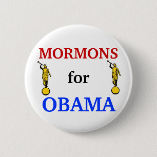 Mormones para el botón de Obama 2012