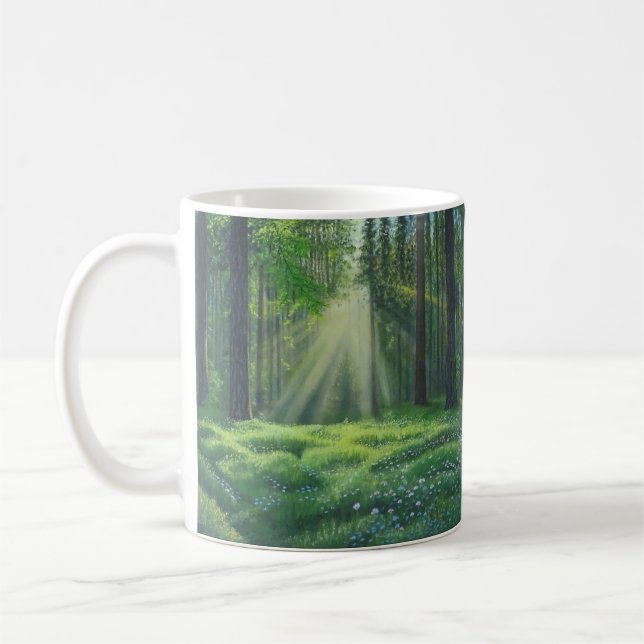 "Morning Has Broken" taza de café de 11oz (Izquierda)