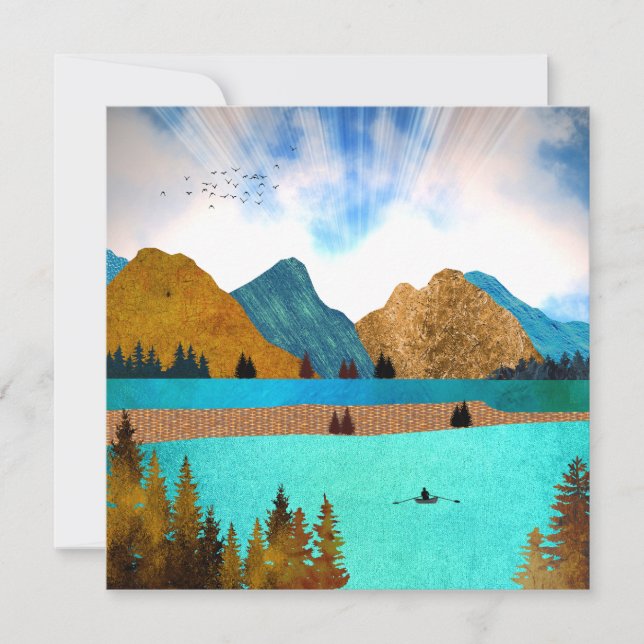 Morning Lake Rower (Anverso)