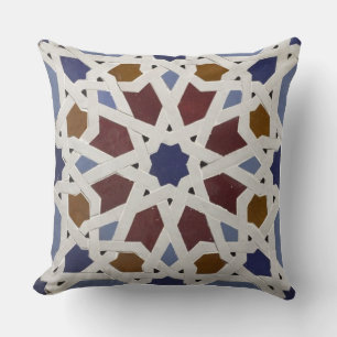 Moroccan de almohadas y pufs