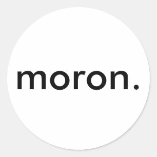 Moron Pegatina