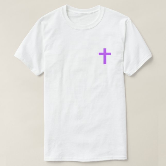 Morple Jesus me ama a la camiseta (Diseño del anverso)