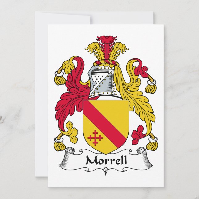 Morrell Family Crest (Anverso)
