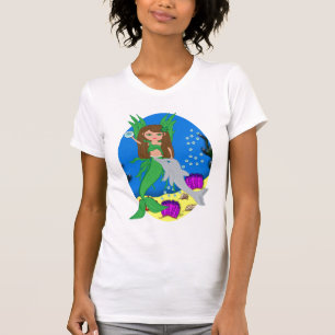 Morrigan la camiseta verde de Merfaery y del