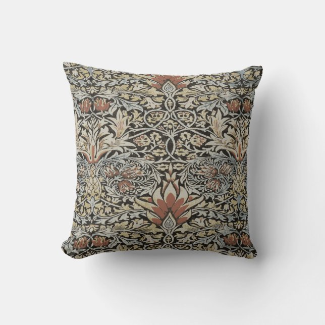 Morris Snakeshead imprimió la almohada de la (Anverso)