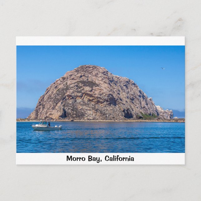 Morro Bay, postal de California (Anverso)