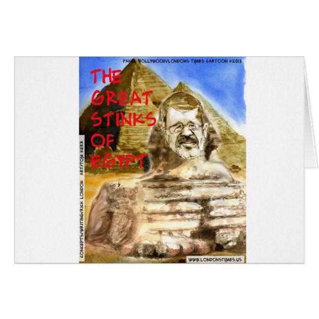 Morsi Grandes Apestas De Divertido Egipto (Anverso (Horizontal))