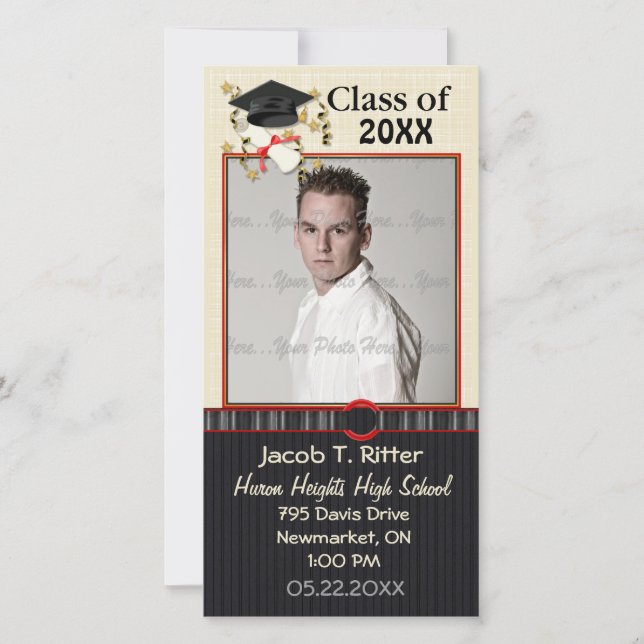 Mortero y Diploma - Personalizar (Anverso)