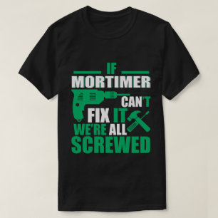 Mortimer puede fijar toda la camiseta divertida