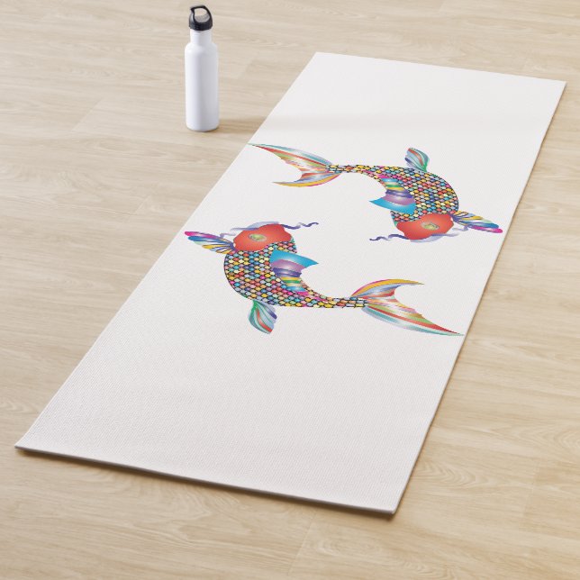 Mosaic Fish Yoga Mat (In situ)
