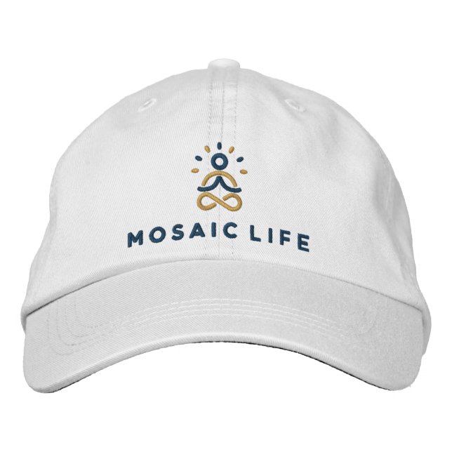 Mosaic Life Embroidered Gorra (Anverso)
