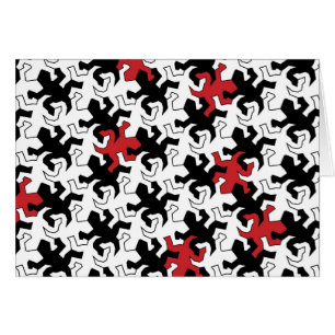 Mosaic salamanquesa - hablas black white