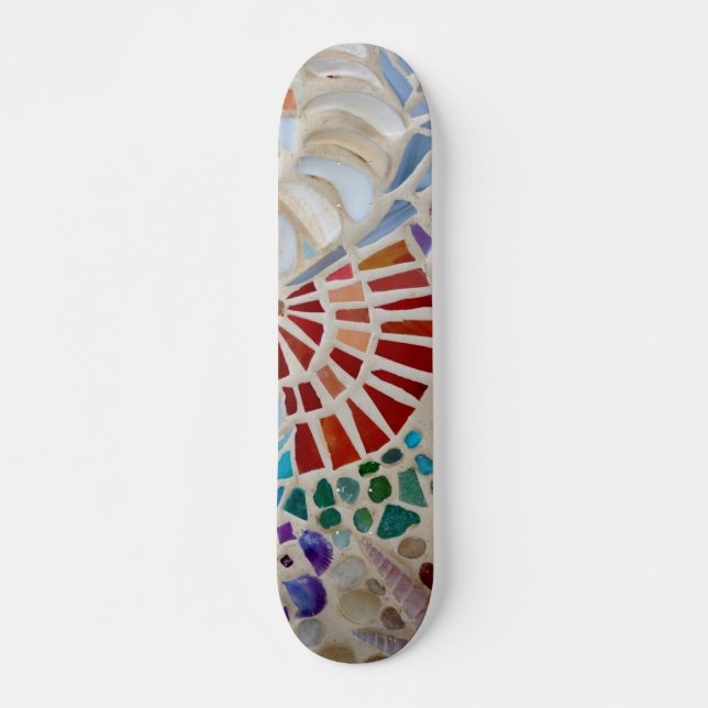 Mosaic Skateboard (Anverso )