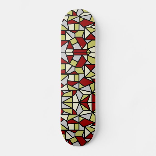 Mosaic Skateboard (Anverso)