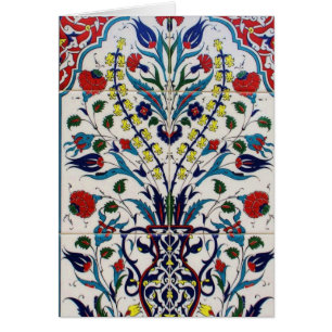 Mosaico antiguo árabe otomano de Turquía