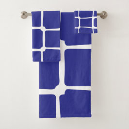 Mosaico Blue Uneven Squares