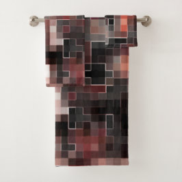 Mosaico cuadrado de estilo de mosaico virtual en b